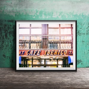 CAFE IBERICO, Chicago - Unframed Photography Print - Kitchen Wall Decor, Photo Art, Dining Room Print - Spanish Tapas Restaurant