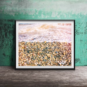 ROCKY BEACH - Unframed Photography Print - Lake Superior Rock Stone Beach, Upper Peninsula, Michigan