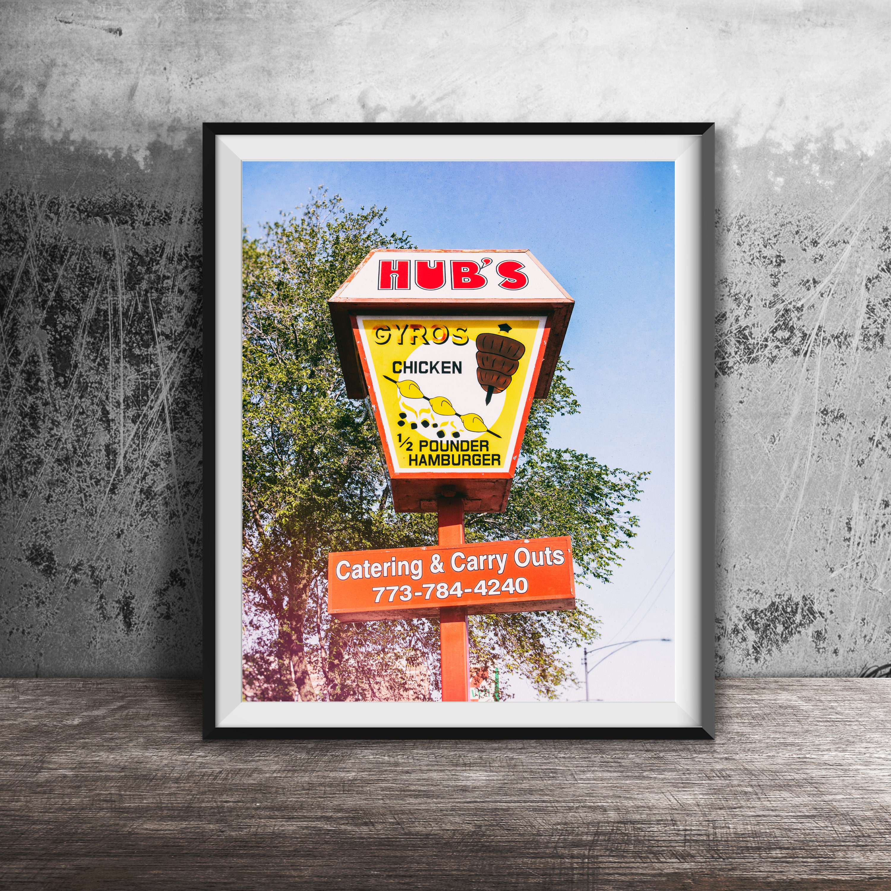 Chicago Style Eats Printed Poster