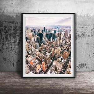 NEW YORK CITY - Unframed Photography Print - Manhattan Skyline Photo