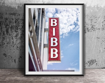 TEATR BIBB, MACON, Georgia – Odbitka fotograficzna bez ramki – Georgia Photography