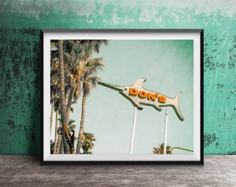 DON THE BEACHCOMBER - Art Photography Print - Orange County California Photo - tiki bar sign