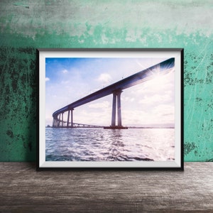 CORONADO BRIDGE, San Diego - Unframed Photography Print - Southern California Decor