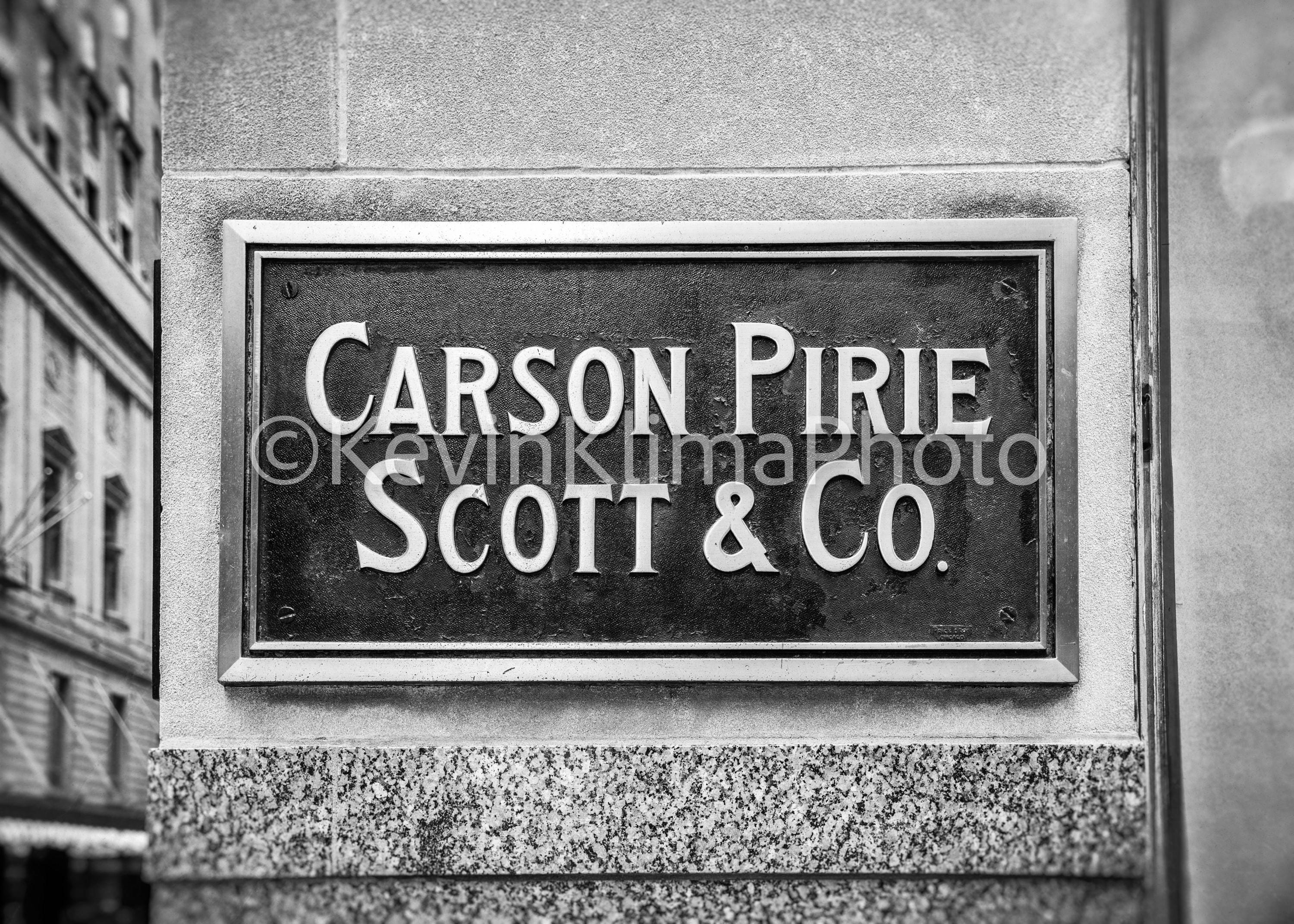 Carson Pirie Scott and Co., Chicago, Illinois - Unframed Carson Pirie Scott and Co., Chicago, Illinois - Unframed