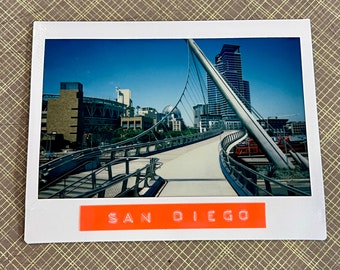 SAN DIEGO - Limited Edition Original Instant Film Photo #1/1 - Unframed/Ready-to-Frame - San Diego, California Photography - Petco Park