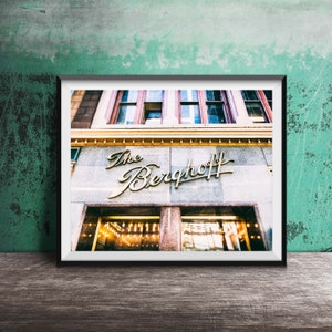 The Berghoff Chicago Photography Print - Unframed Chicago Wall Art Print - Downtown Chicago Restaurants