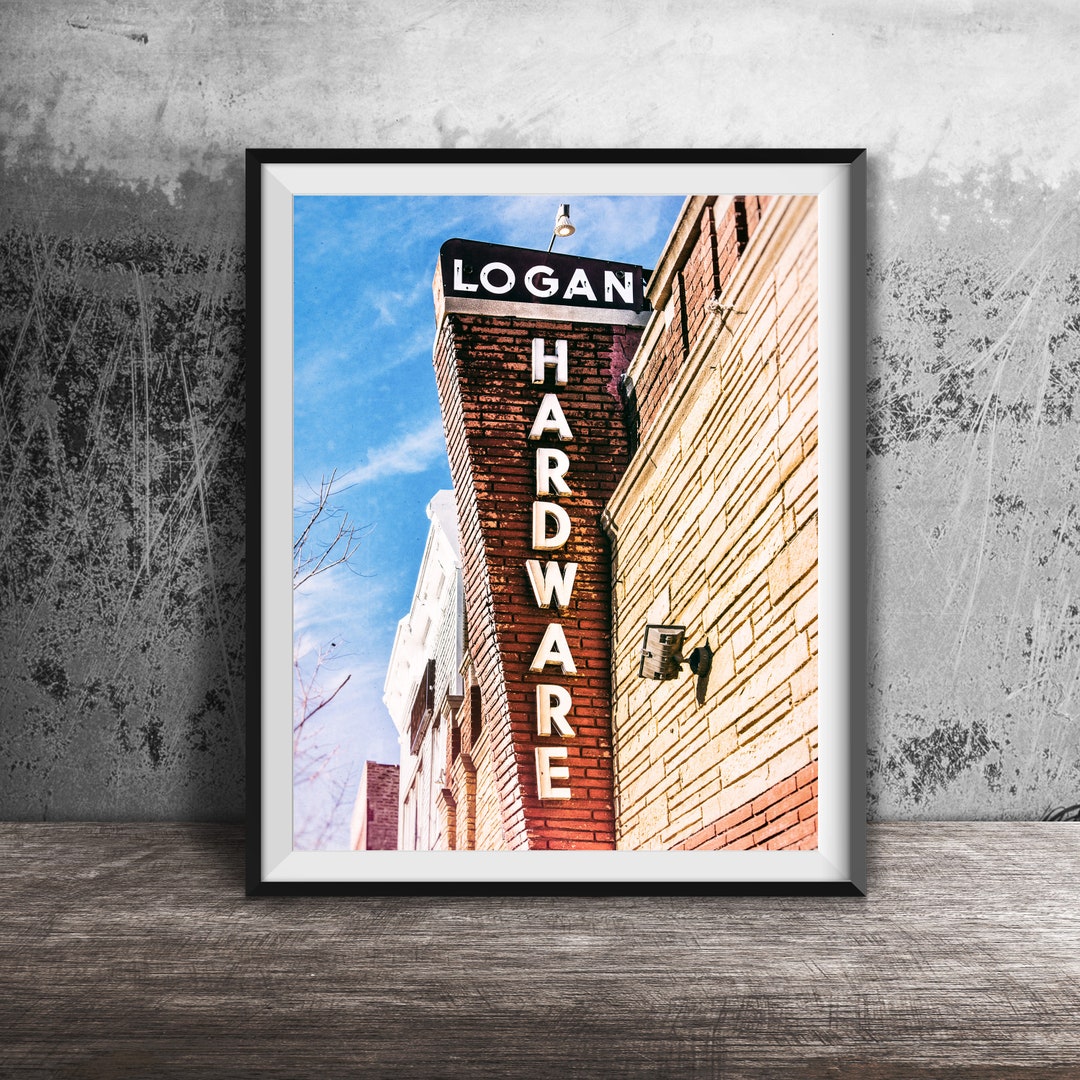 Logan Arcade Logan Hardware Unframed Chicago Photography Print Logan