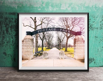 Portage Park, Chicago - Unframed Photography Print - Wall Decor, Photo Art - Chicago Photography - Chicago Decor - Chicago Wall Art