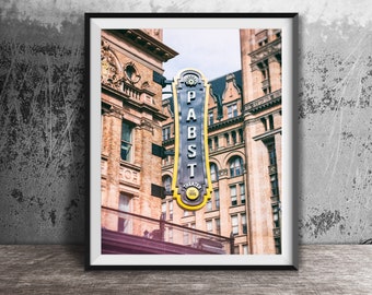 PABST THEATER, Milwaukee, Wisconsin - Unframed Photography Print - Home Wall Decor - Milwaukee, Wisconsin