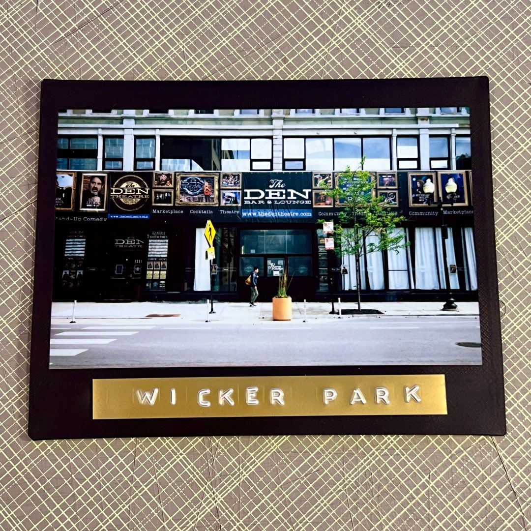 THE DEN, Wicker Park, Chicago Limited Edition Original Instant Film ...
