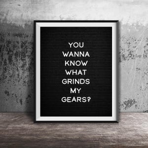 Grinds My Gears - Etsy