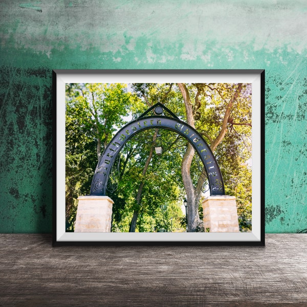 NORTHWESTERN UNIVERSITY ARCH - Unframed Chicagoland Photography Print - Evanston, Illinois