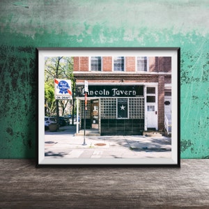 LINCOLN TAVERN, Chicago - Unframed Photography Print - Bucktown, Chicago Dive Bar Photography