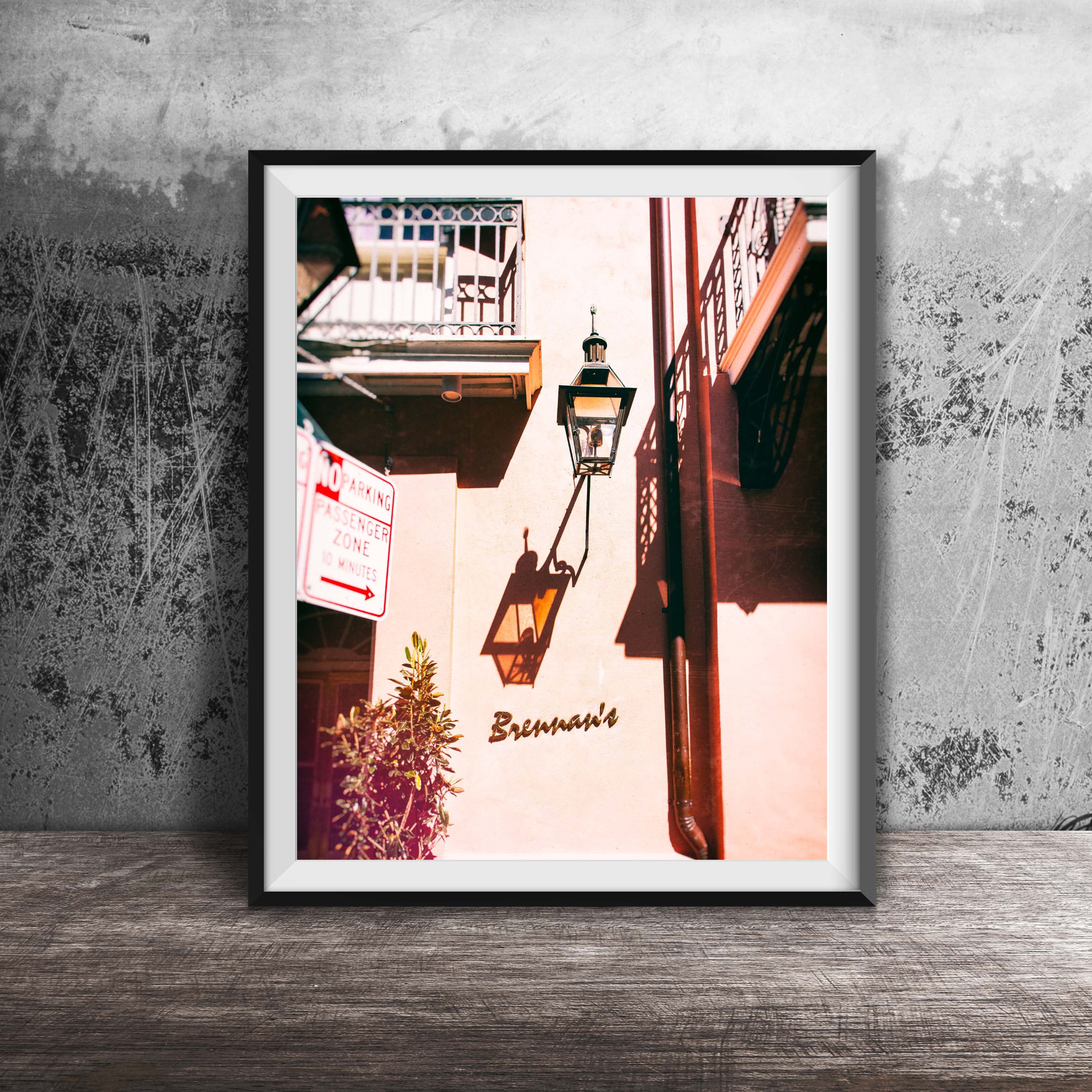 Brennan's Restaurant, New Orleans Wall Art - NOLA Sign Photography