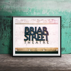 Briar Street Theatre, Lakeview, Chicago - Unframed Chicago Street Photography Print - Chicago Theatre, Boystown, Northalsted, Chicago