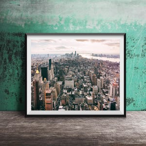 NEW YORK CITY - Unframed Photography Print - Manhattan Skyline Photo