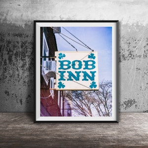 BOB INN - Chicago Bar Art - Unframed Photography Print - Vintage Chicago Bars - Logan Square