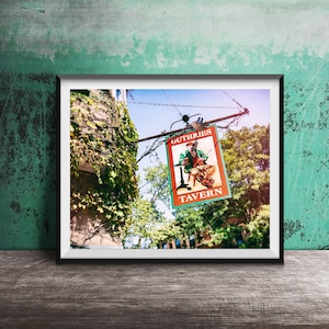 Guthrie&#39;s Tavern, Lakeview, Chicago Wall Art - Unframed Chicago Sign Photography Print - Chicago Wall Art - Chicago Photography
