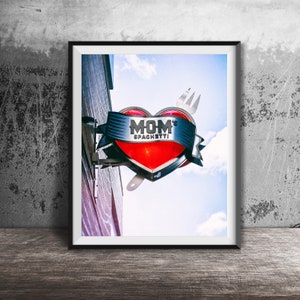 Eminem Mockingbird White Heart Song Lyric Print - Red Heart Print