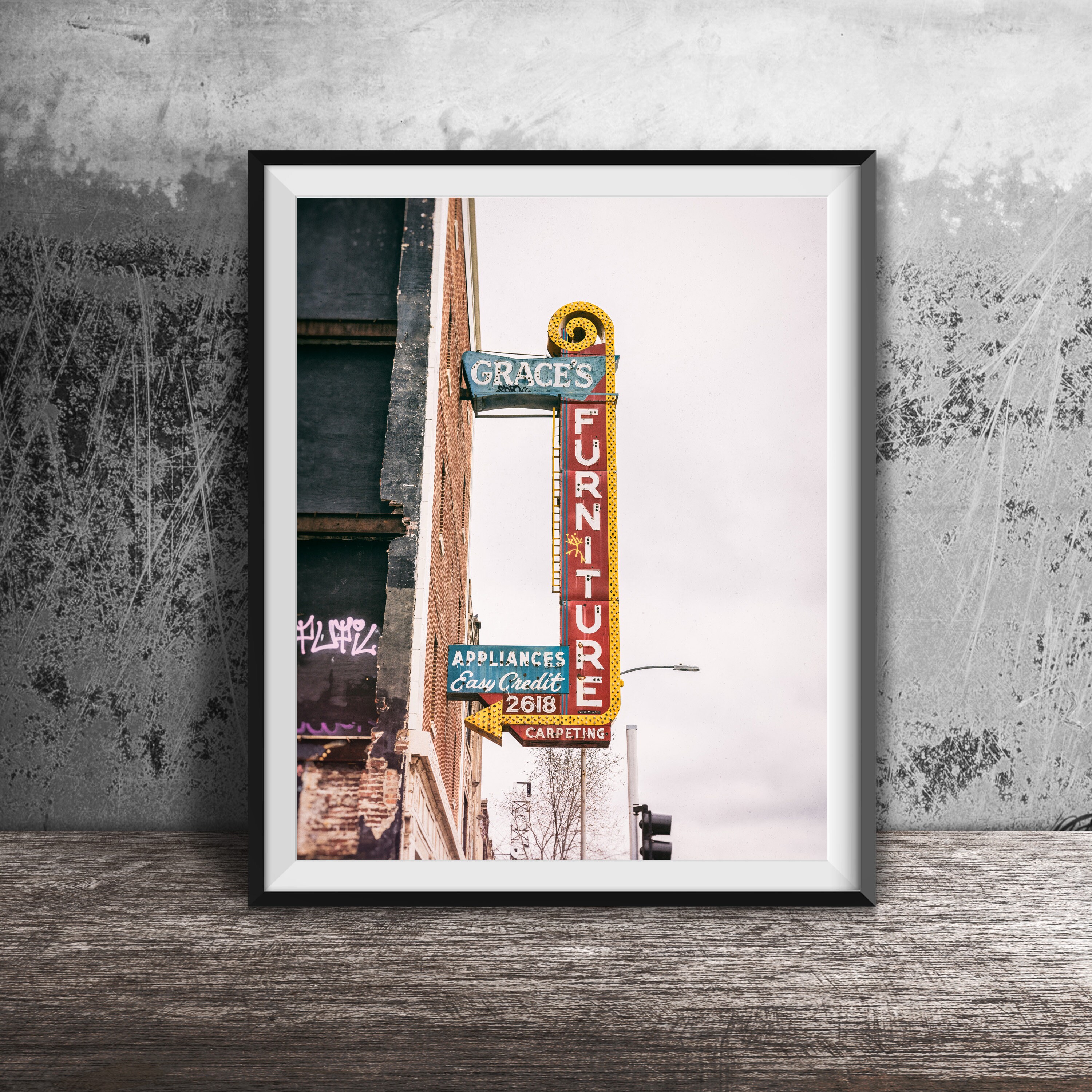 LOGAN SQUARE, Chicago - GRACE'S Furniture - Unframed Photography Print ...