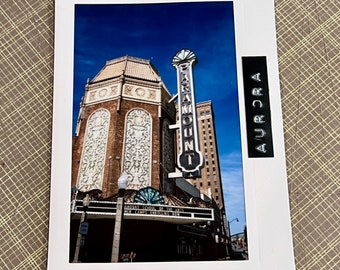 PARAMOUNT THEATRE, AURORA, Ill - Limited Edition Original Instant Film Photo #1/1 - Unframed/Ready-to-Frame, Chicagoland Instax Photography