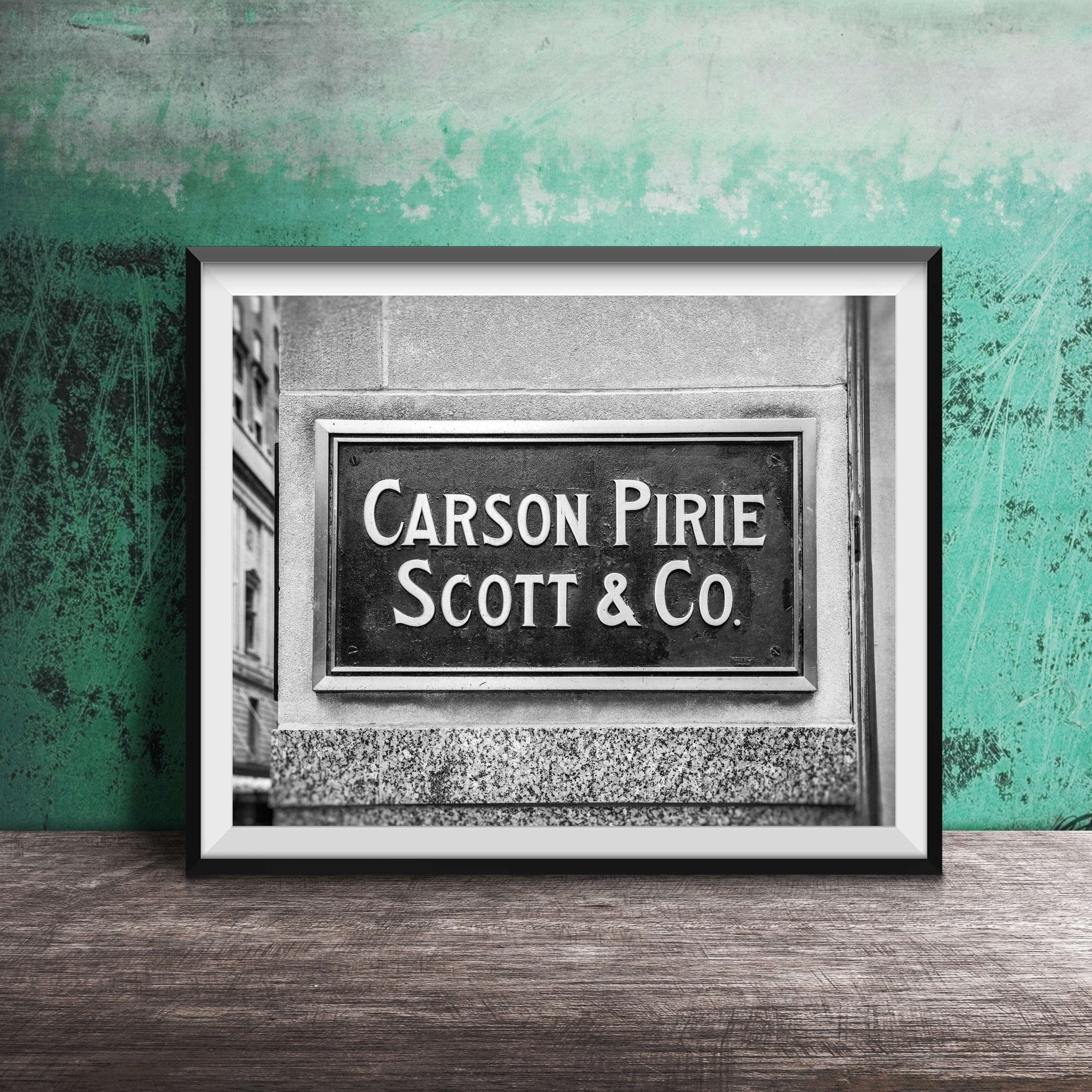 Carson Pirie Scott and Co., Chicago, Illinois - Unframed Carson Pirie Scott and Co., Chicago, Illinois - Unframed