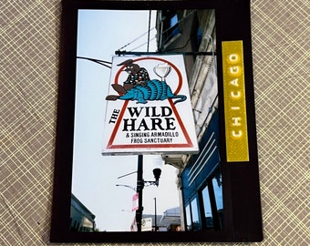 The WILD HARE, CHICAGO - Limited Edition Original Instant Film #1/1 - Unframed/Ready-to-Frame - Lincoln Park Reggae Music Bar Photography