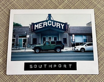 MERCURY THEATRE Chicago - Limited Edition Original Instant Film #1/1 - Unframed/Ready-to-Frame - Lakeview Instax Photography, Theater