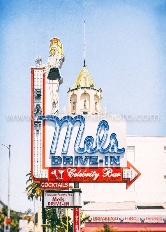 MEL'S DRIVE IN - Art Photography Print - Hollywood, California