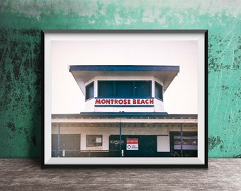 MONTROSE BEACH, CHICAGO, Illinois - Fotografía impresa sin marco - Decoración de pared para el hogar