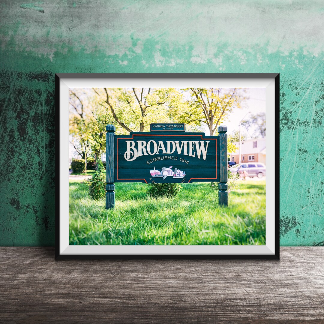 Broadview, Illinois - Unframed Chicagoland Photography Print - Chicago ...