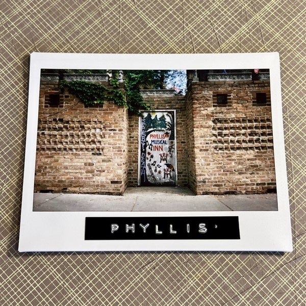 PHYLLIS' MUSICAL INN, Wicker Park - Limited Edition Original Instant Film Print #1/1 - Unframed/Ready-to-Frame - Chicago Photography