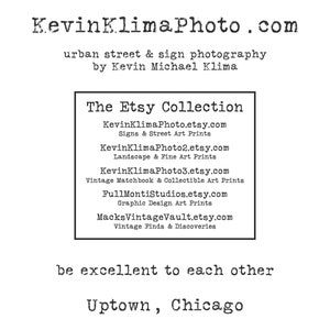 CENTRAL CAMERA CO. Chicago Photography Print Unframed Wall Art Print Chicago Decor Downtown Chicago Loop Artwork Kodak Cameras image 5