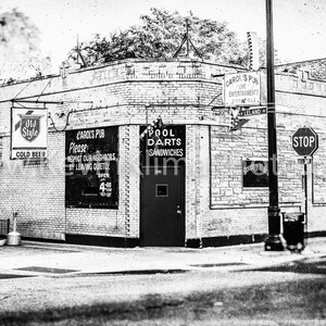 Carol's Pub Uptown, Chicago Unframed Photography Print Chicago Wall Art Chicago Country Bar image 4