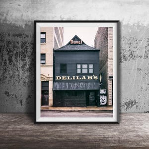DELILAH&#39;S, Lincoln Park, Chicago - Unframed Photography Print - Chicago Restaurant Bar Art