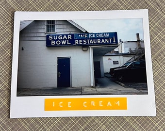 SUGAR BOWL RESTAURANT, Des Plaines, Il - Limited Edition Original Instant Film #1/1 - Unframed/Ready-to-Frame - Breakfast Kitchen Diner