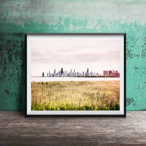 CHICAGO SKYLINE - Unframed Photography Print - Chicago Photography Print, Lake Michigan Skyline