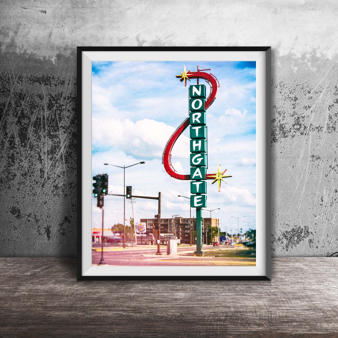 Chicagoland Photography - Aurora, Illinois - Modern Sign