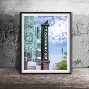 CHICAGO SHAKESPEARE THEATER - Unframed Photography Print - Navy Pier, Chicago Wall Art Photo