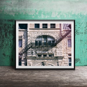 THALIA HALL - Unframed Chicago Photography Print - Chicago Sign Decor - Pilsen, Chicago - Chicago Theatres