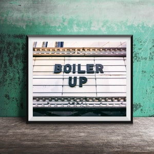 BOILER UP, PURDUE University - Unframed Photography Print - Purdue Boilermakers, West Lafayette, Indiana