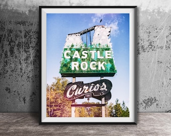 Castle Rock, Upper Peninsula Michigan Photography - Unframed Wall Art Photo - Unframed Sign Print - Michigan Wall Art