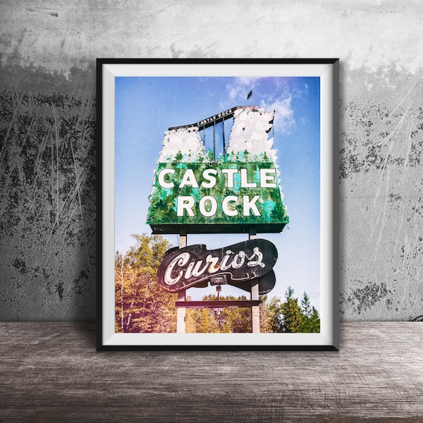 Castle Rock, Upper Peninsula Michigan Photography - Unframed Wall Art Photo - Unframed Sign Print - Michigan Wall Art