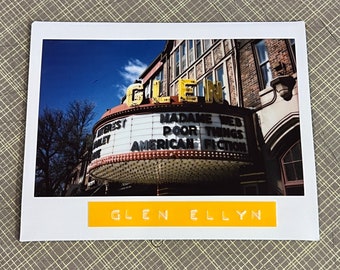 GLEN ELLYN, ILLINOIS, Glen Arts - Limited Edition Original Instant Film Photo #1/1 - Unframed/Ready-to-Frame, Chicagoland Instax Photography