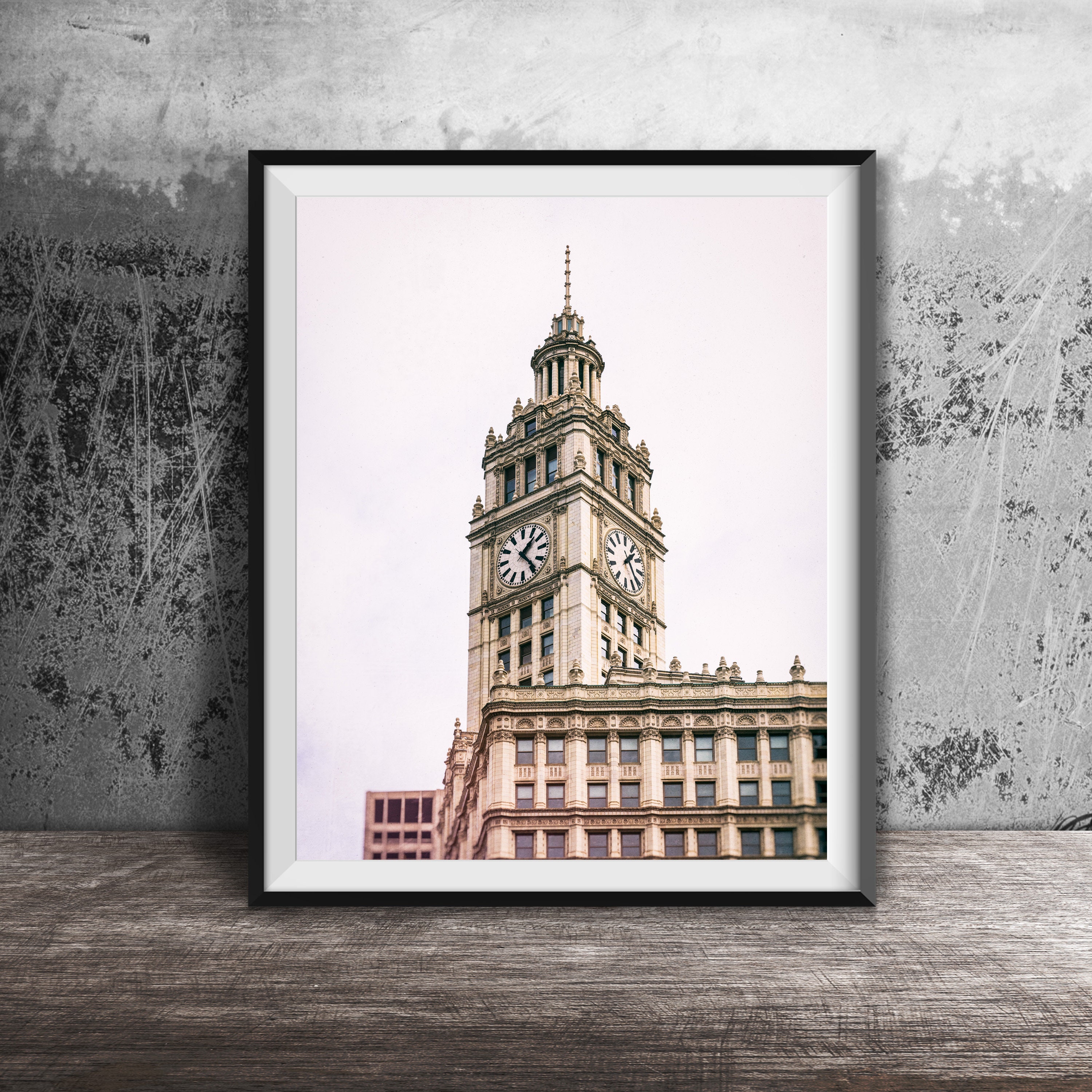 WRIGLEY BUILDING CHICAGO - Unframed Photography Print - River North,  Chicago Architecture, Building Art, Clock Tower - Etsy, image size:3000x3000