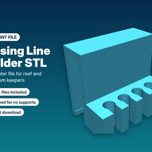 投与ラインホルダー STL、リーフアクアリウム投与ポンプライン用チューブリムクリップ4個、チューブサイズ3種類、ガラスサイズ7種類、3Dプリントファイル