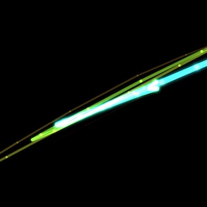 Rainbow Ribbon Cursor Trail | Glowing Neon Mouse Effect (JS Snippet)
