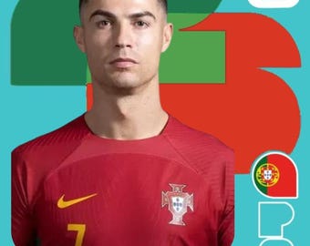 Tarjeta coleccionable Panini FIFA Copa Mundial 2026 Portugal / Tarjeta del equipo POR / Colección de cromos WC26 / Coleccionable de fútbol / Regalo de cromos de fútbol