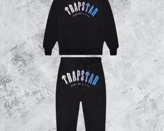 Trapstar Tracksuit Black Grey – Premium Streetwear