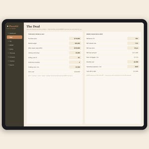 Fix and Flip Calculator + BRRRR Spreadsheet | House Flipping Deal Analyzer | 70% Rule, ROI and Profit Calculator | Excel & Google Sheets immagine 2